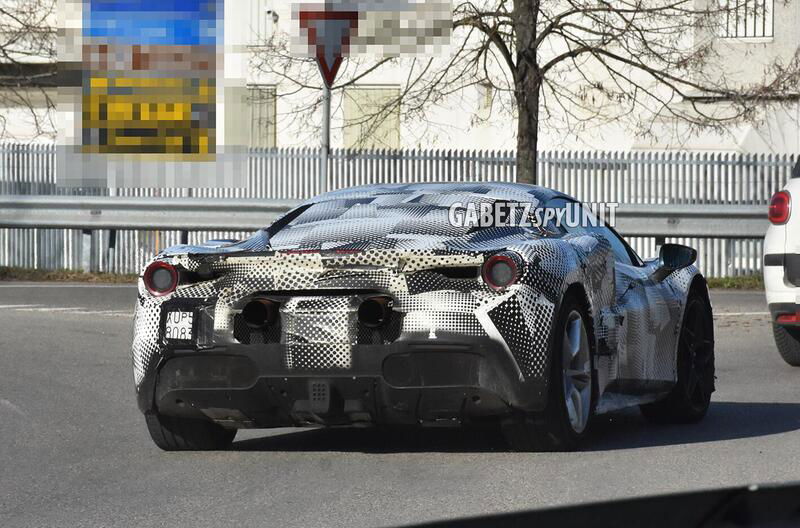 Posteriore Ferrari 296 GT3 Stradale