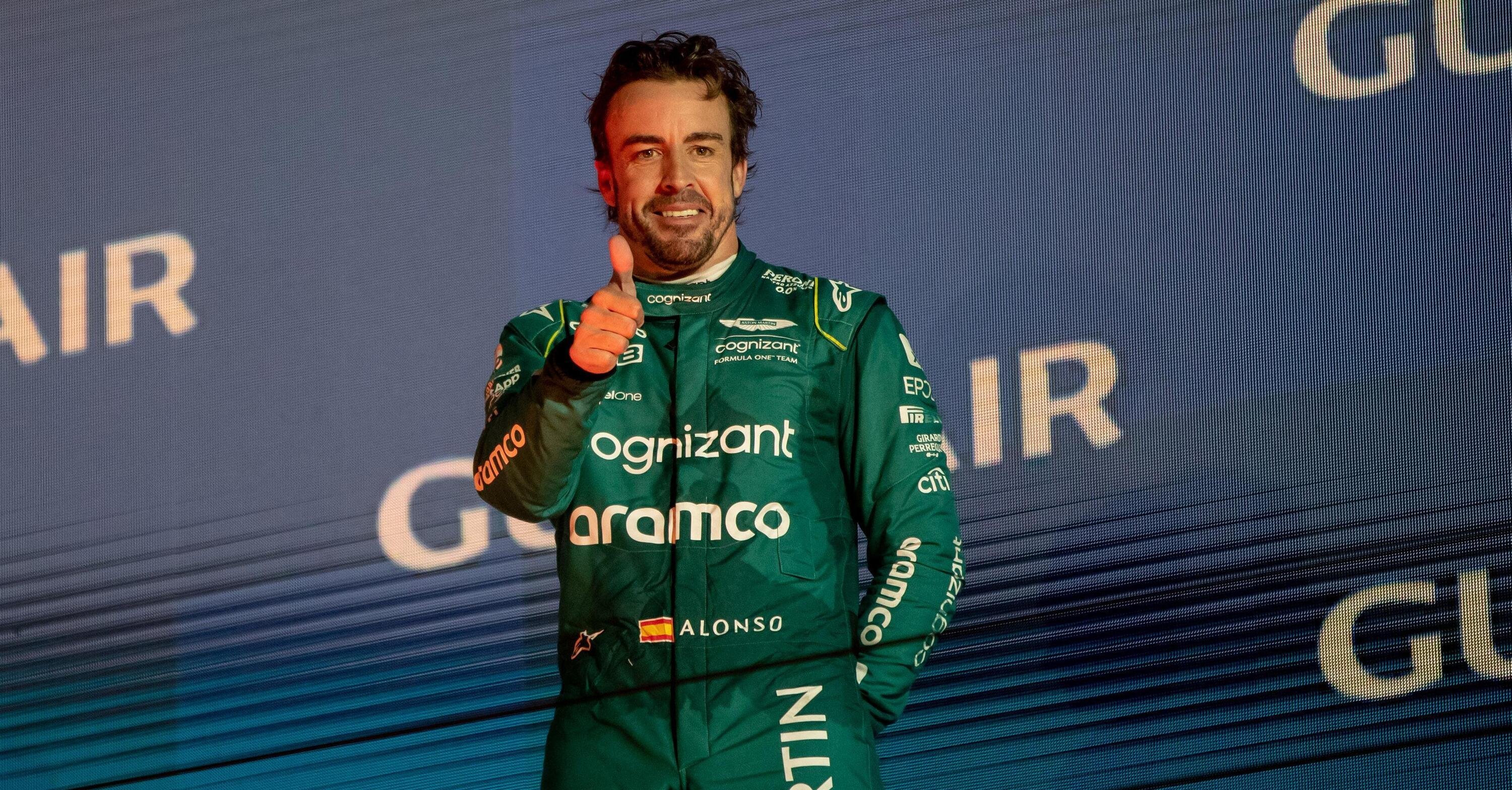 Formula 1: dopo il podio di Fernando Alonso in Bahrain, Aston Martin vola in Borsa