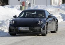 Porsche 911 Turbo 2024, ecco le foto spia del nuovo Facelift