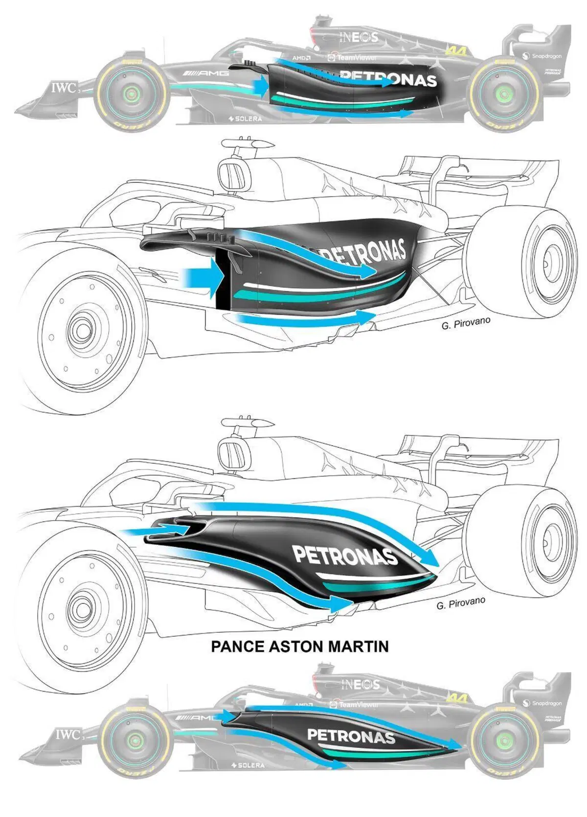 F1, la Mercedes W14 non &egrave; come la desidera Hamilton. Che la voglia invece cos&igrave;?