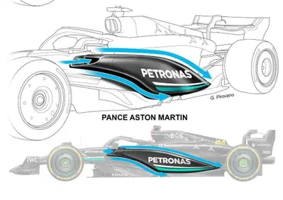 F1, la Mercedes W14 non è come la desidera Hamilton. Che la voglia invece così?