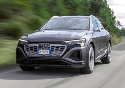 Audi Q8 e-tron, cambia nome ed è più efficiente: fino a 600 km di autonomia. Prova su strada