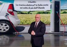 Le auto elettriche e Maurizio Crozza: il segreto per non avere le batterie scariche è un furgone diesel