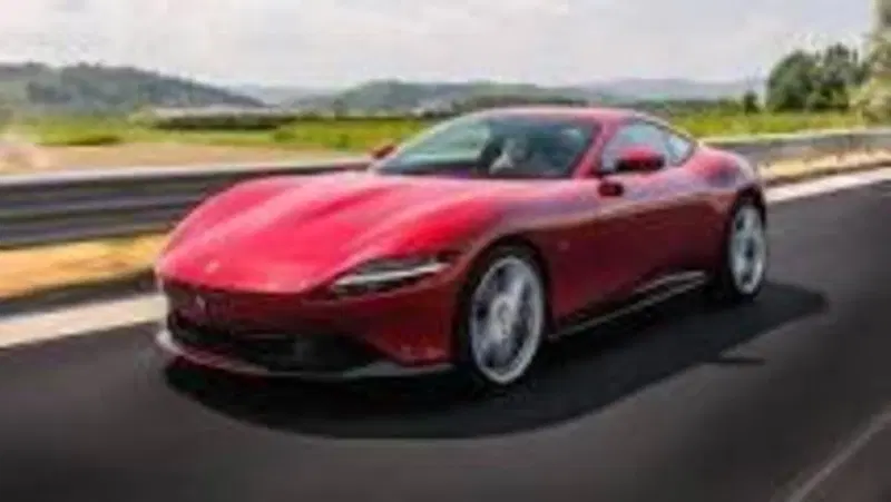 L'originale della Ferrari Roma
