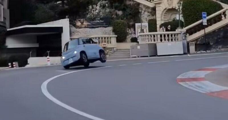 Provetto Hamilton ribalta Citroen AMI sulla pista F1 di Montecarlo [VIDEO]