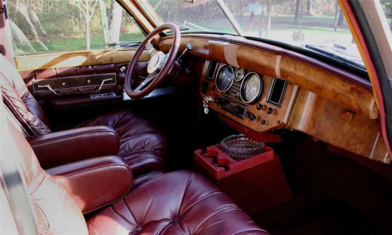L'intero principesco di una Jaguar Mark VII del 1953