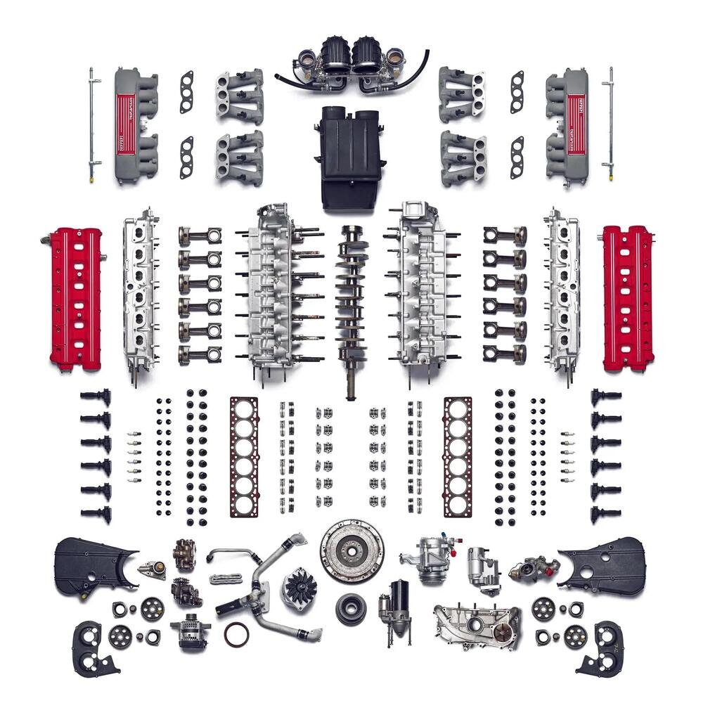 Componenti motore Ferrari Testarossa
