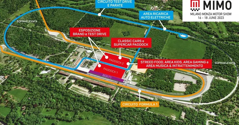 MIMO 2023: l'open air show di Monza e Milano si far&agrave; dal 16 al 18 giugno 2023