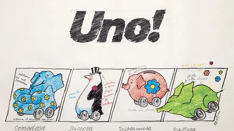 Fiat Uno, 40 anni fa la campagna "rivoluzionosa" di Forattini 