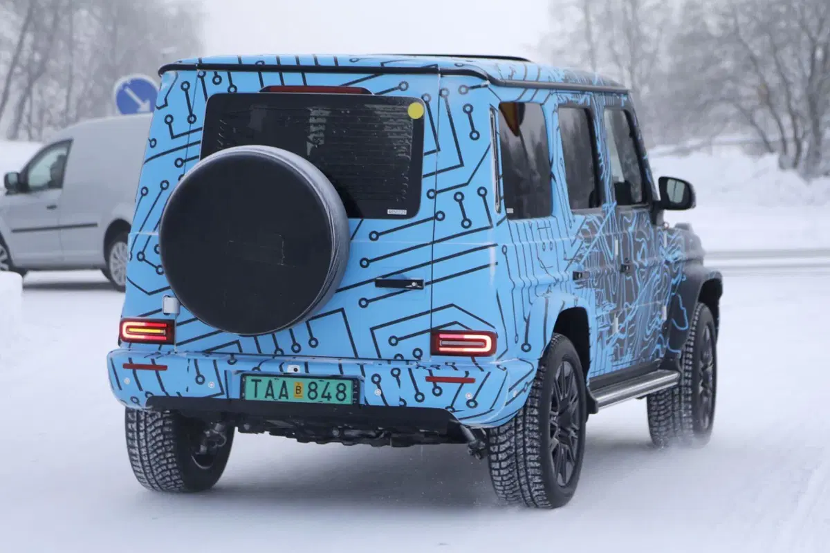 Mercedes EQG, la Classe G diventerà elettrica [Foto Spia]