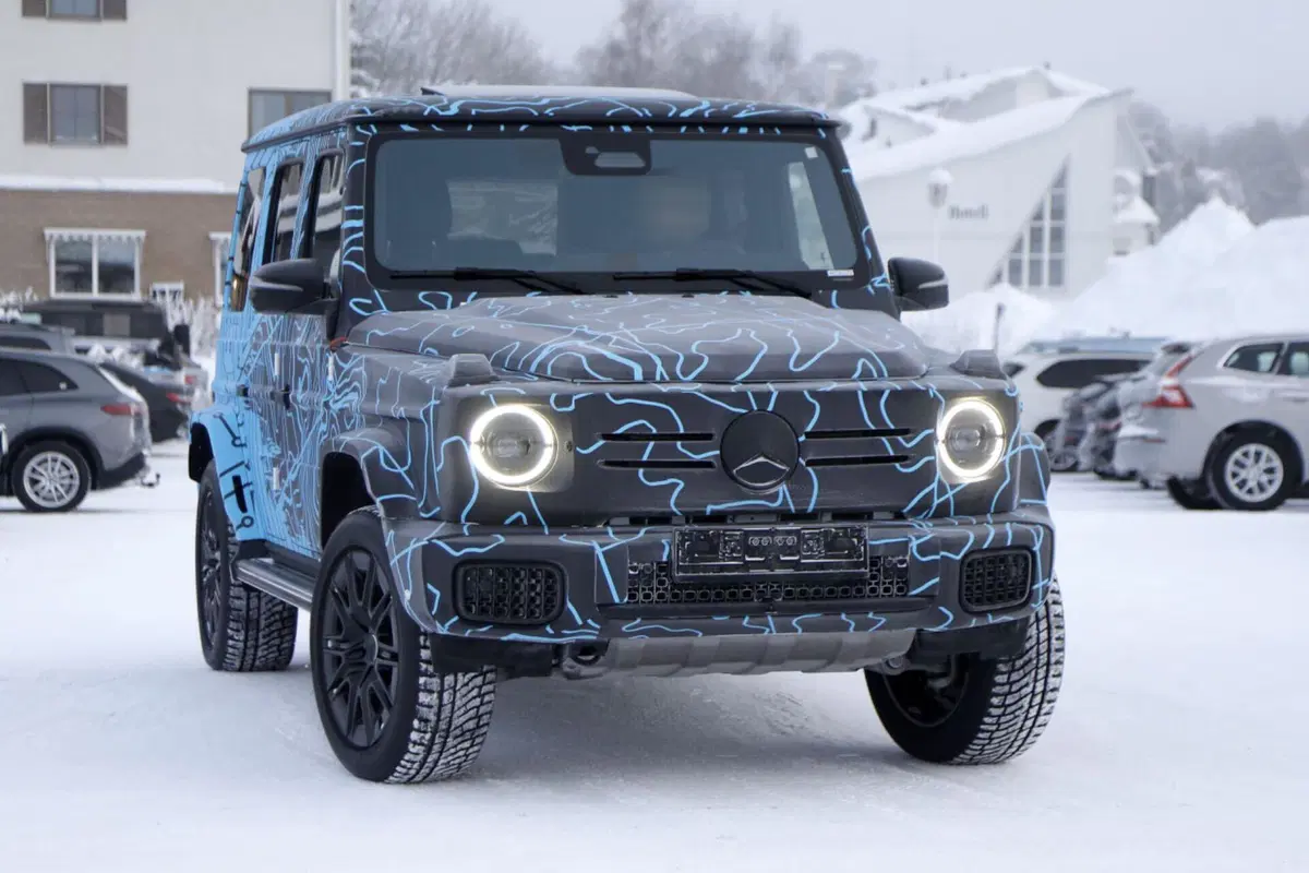 Mercedes EQG, la Classe G diventerà elettrica [Foto Spia] (13)
