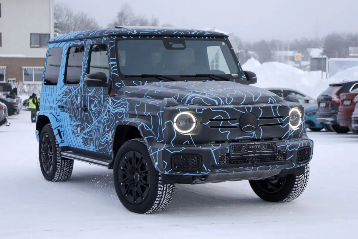 Mercedes EQG, la Classe G diventerà elettrica [Foto Spia] (15)