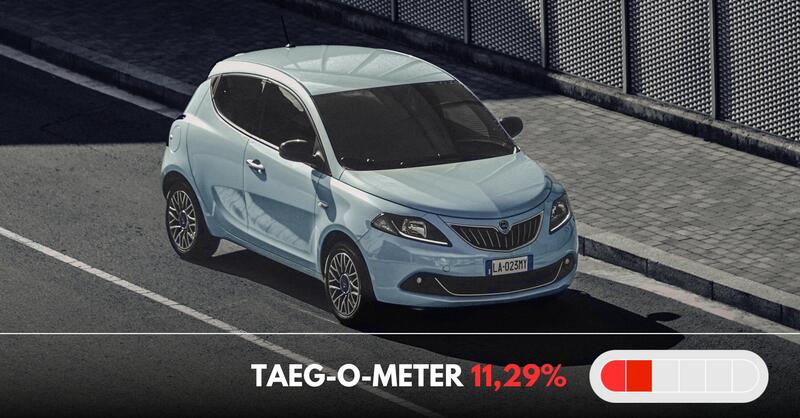 Lancia Ypsilon oro, argento o GPL lo sconto c&#039;&egrave;! 