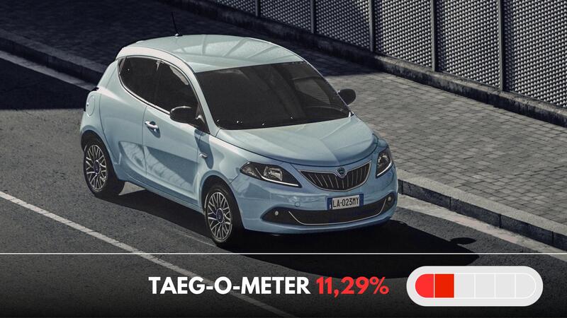 Lancia Ypsilon oro, argento o GPL lo sconto c&#039;&egrave;! 