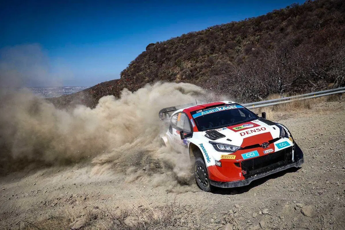 WRC 2023. Mito Rally Guanajuato Mexico, Fari su Tanak (2)