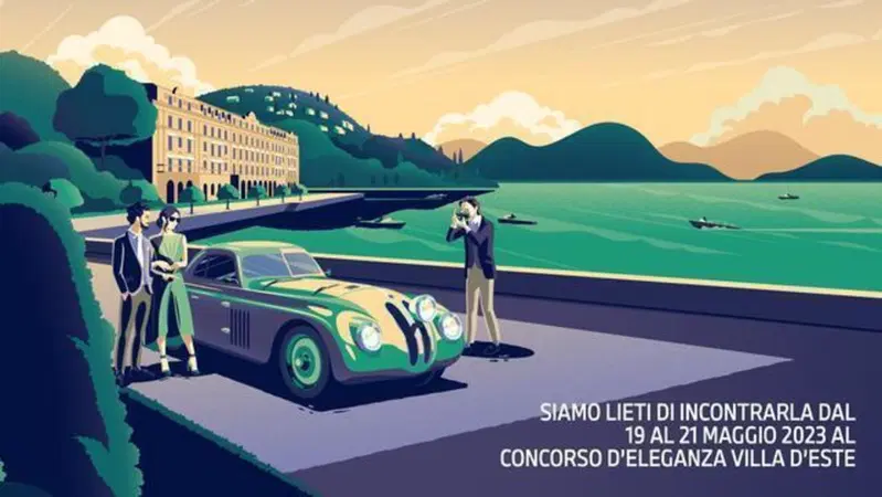 Concorso d'eleganza di Villa d'Este 2023: 19-21 maggio con la one-off di BMW