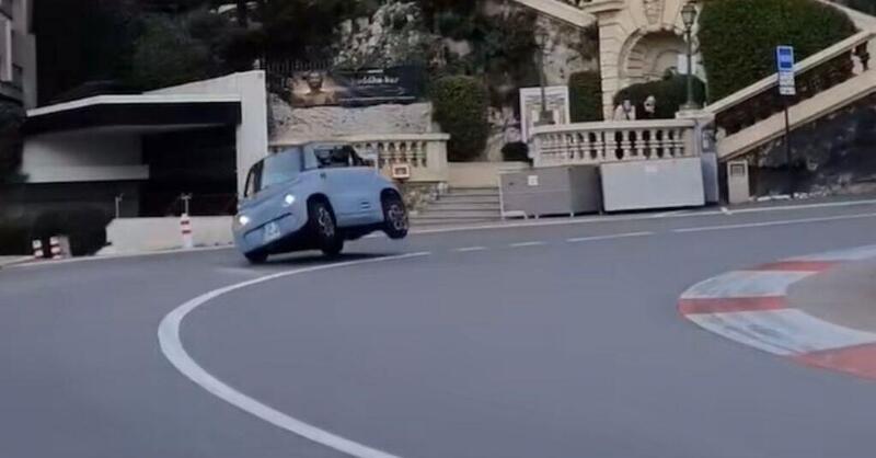 Citro&euml;n AMI ribaltata a Monte Carlo: ma come si guidano queste microauto?