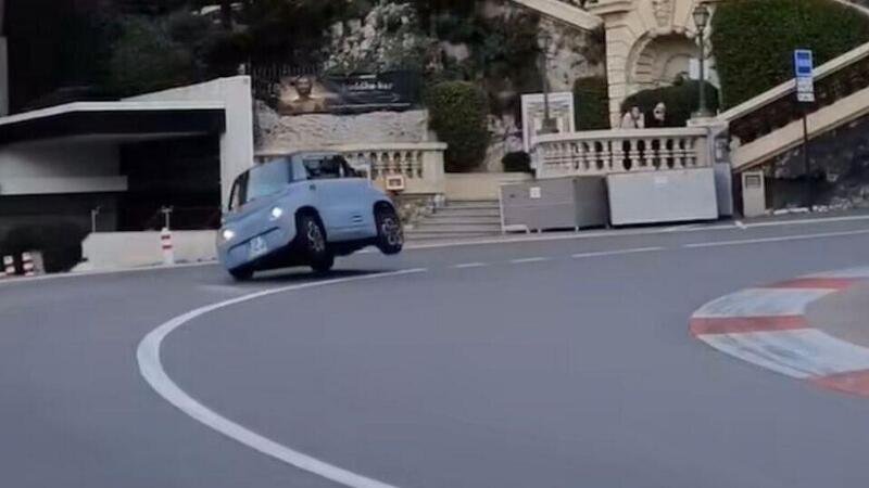 Citro&euml;n AMI ribaltata a Monte Carlo: ma come si guidano queste microauto?