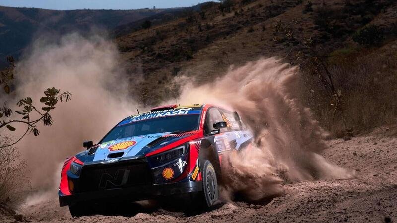 WRC 2023. Rally Guanajuato Mexico D2. Vantaggio Lappi, Tanak al Tappeto