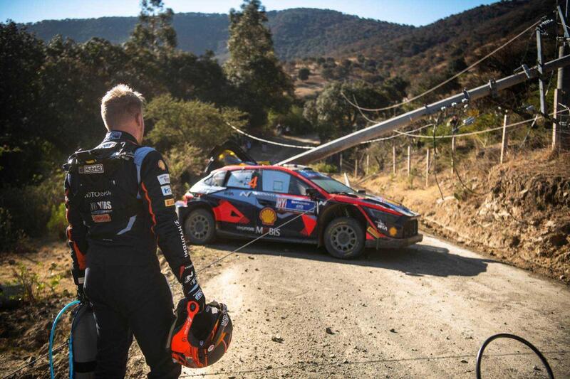 WRC 2023. Rally Guanajuato Mexico D3. Ogier Impossibile, Lappi Out