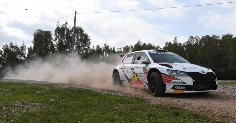 Benvenuto Rally Sulcis Iglesiente. Vince Marino Gessa, Skoda