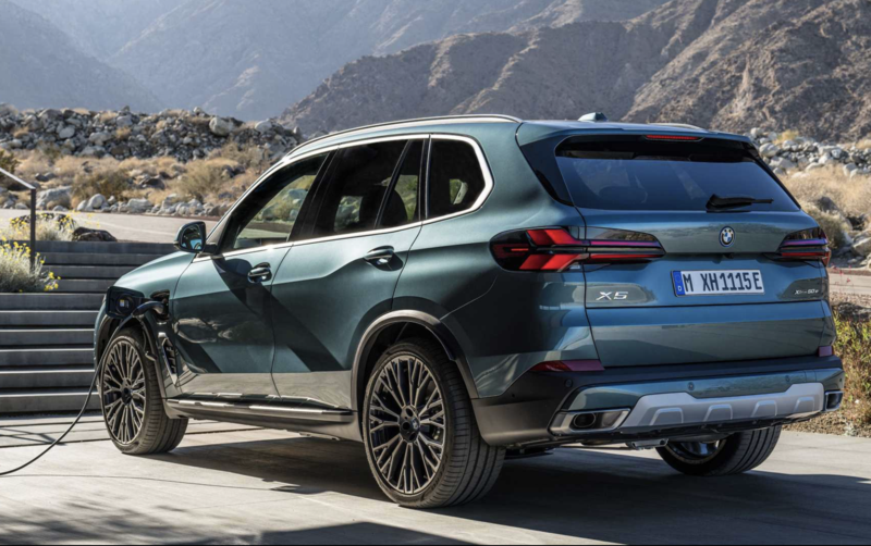 Il posteriore della BMW X5