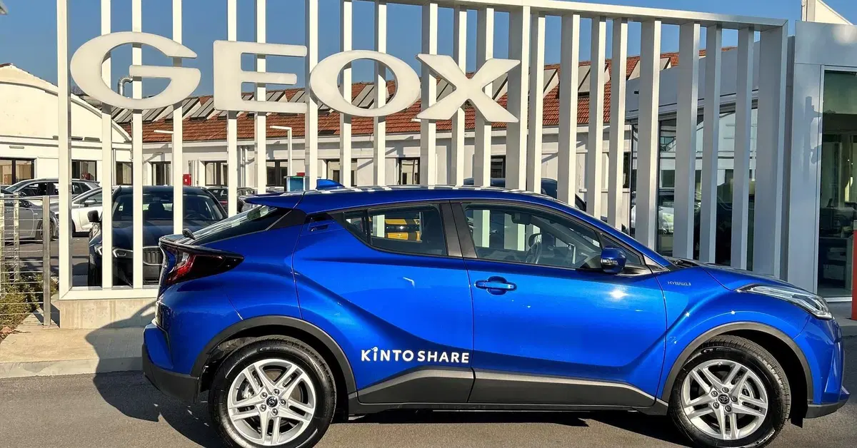 Toyota Kinto e Geox: il welfare &egrave; anche un'auto in car sharing
