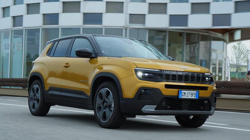 La nuova Jeep Avenger in prova sulla nostra pista