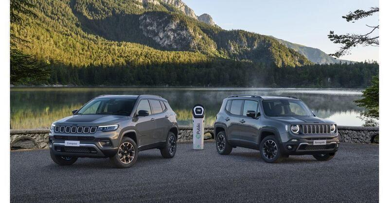 Jeep Renegade e Compass ibride: serie Upland e High Altitude