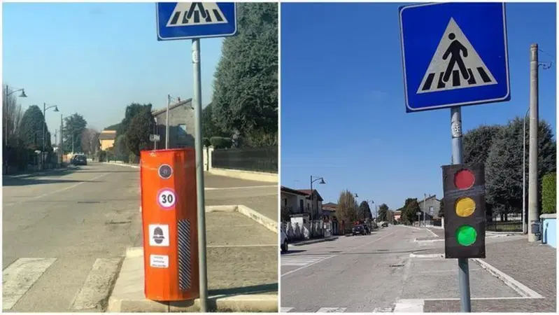 Dopo l'autovelox, il semaforo: l'arte della segnaletica fai da te
