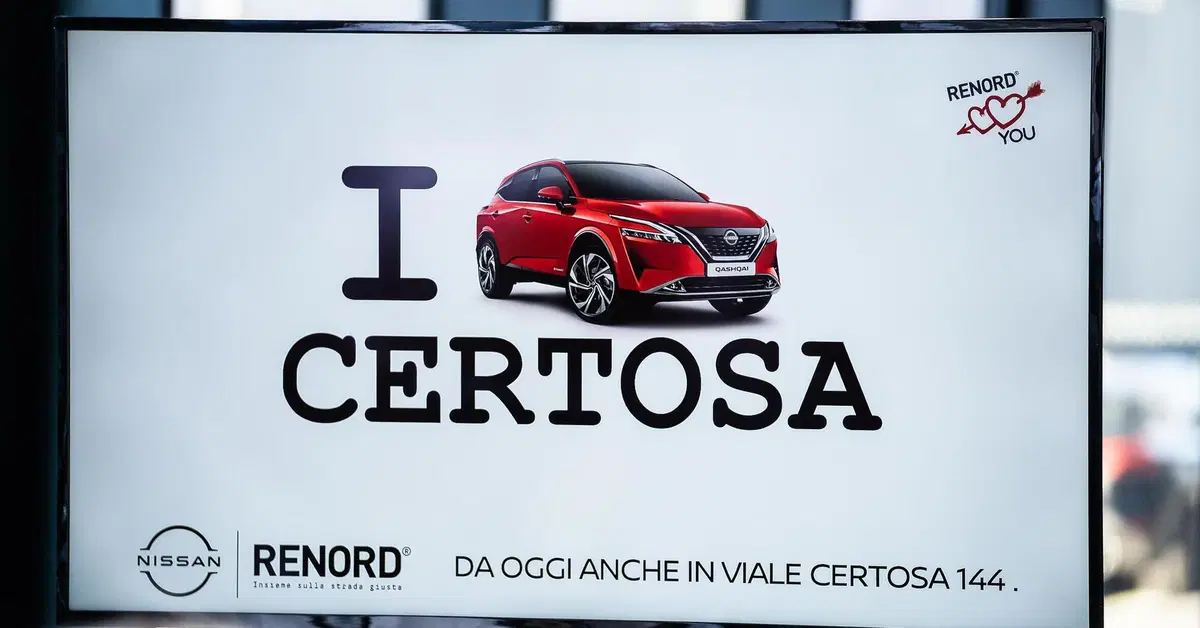 Nissan: con Renord c'&egrave; un nuovo punto di riferimento a Milano