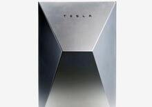 Svelato il Tesla Cybervault: è una wallbox in stile Cybertruck