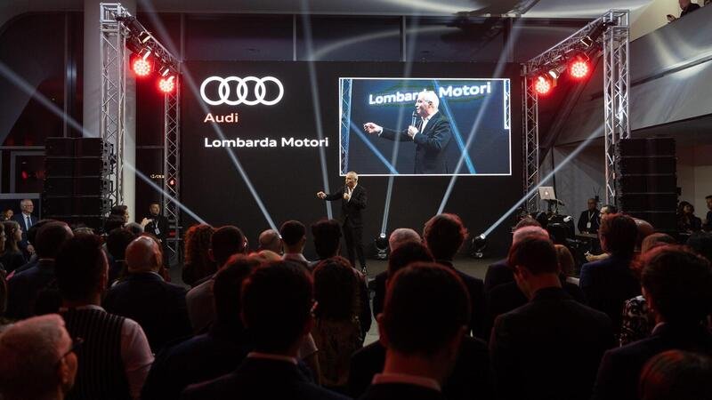 Lombarda Motori: un terminale Audi Green e Tech