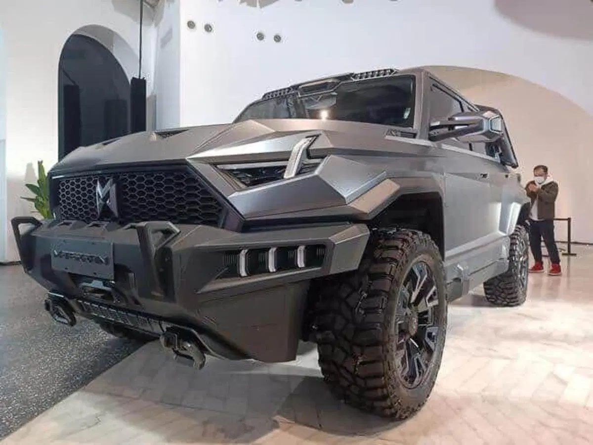 Un altro suv estremo a batterie dalla Cina: Dongfeng Mengshi M-Hero  (5)