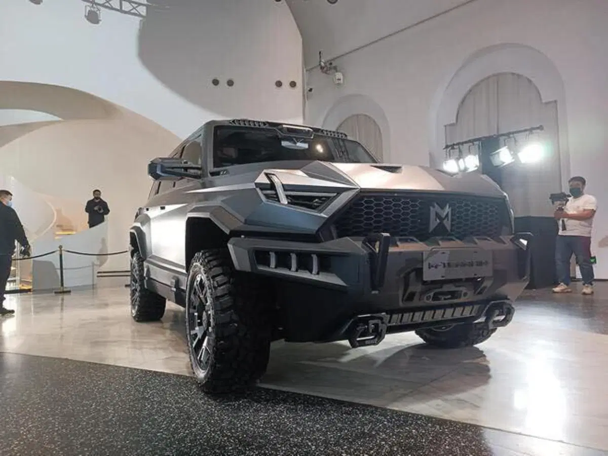 Un altro suv estremo a batterie dalla Cina: Dongfeng Mengshi M-Hero  (8)