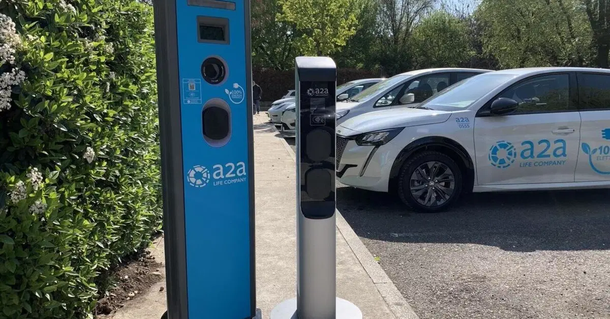 A2A: le colonnine City Plug per la ricarica cittadina diffusa