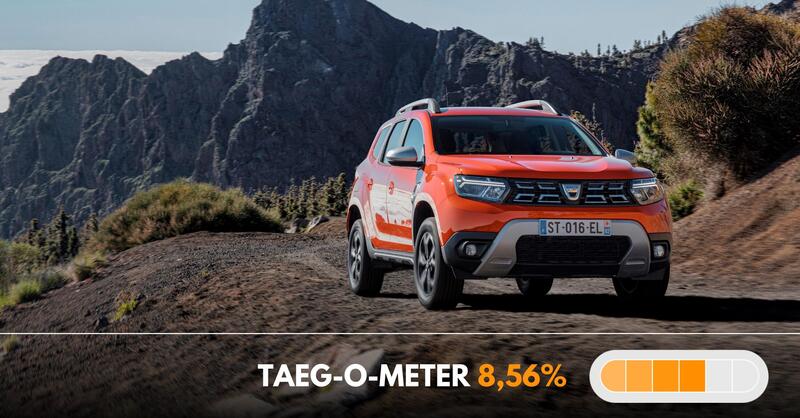 Dacia Duster ECO-G Benzina + GPL a 199 euro al mese