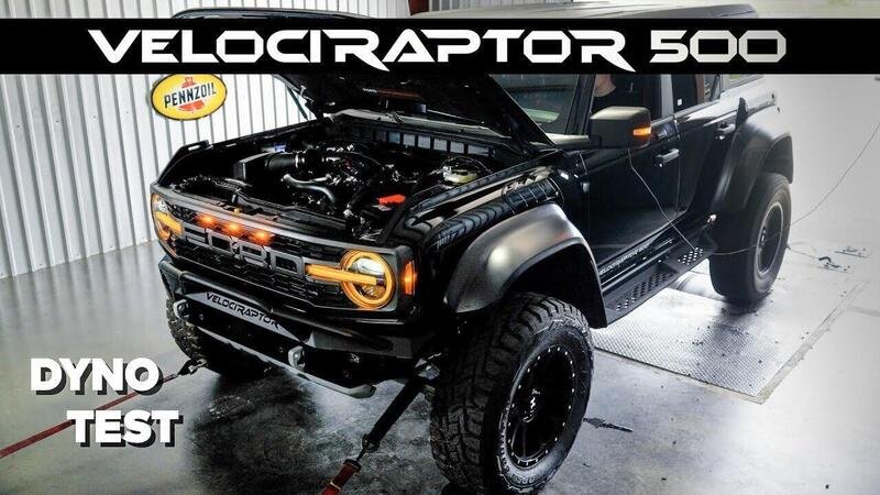 Hennessey Velociraptor 500: la Ford Bronco da 500 CV fa il test al banco [VIDEO] 