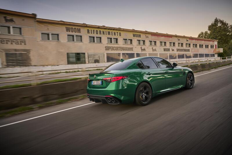 La nuova Giulia Quadrifoglio 100&deg; Anniversario