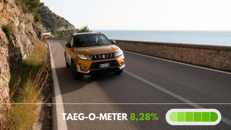 Promozione Suzuki Vitara, 199 euro al mese se rottami