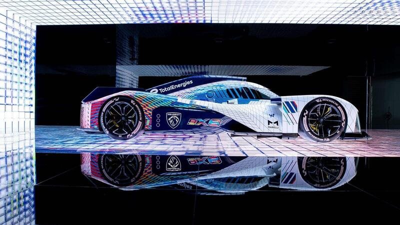 WEC. Peugeot 9X8, a Le Mans diventer&agrave; una Art Car: la livrea svelata alla Milano Design Week