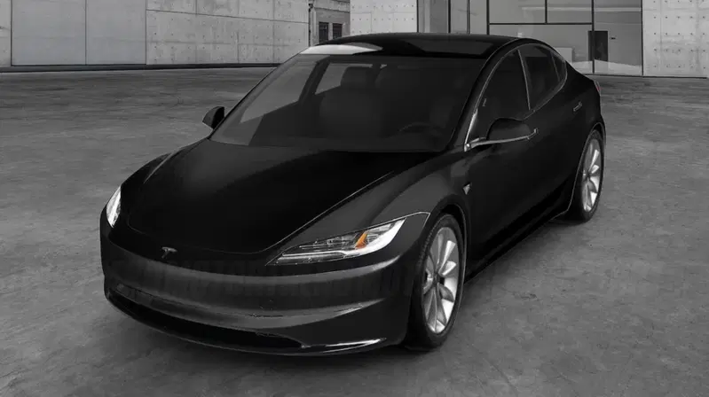 Render Tesla Model 3