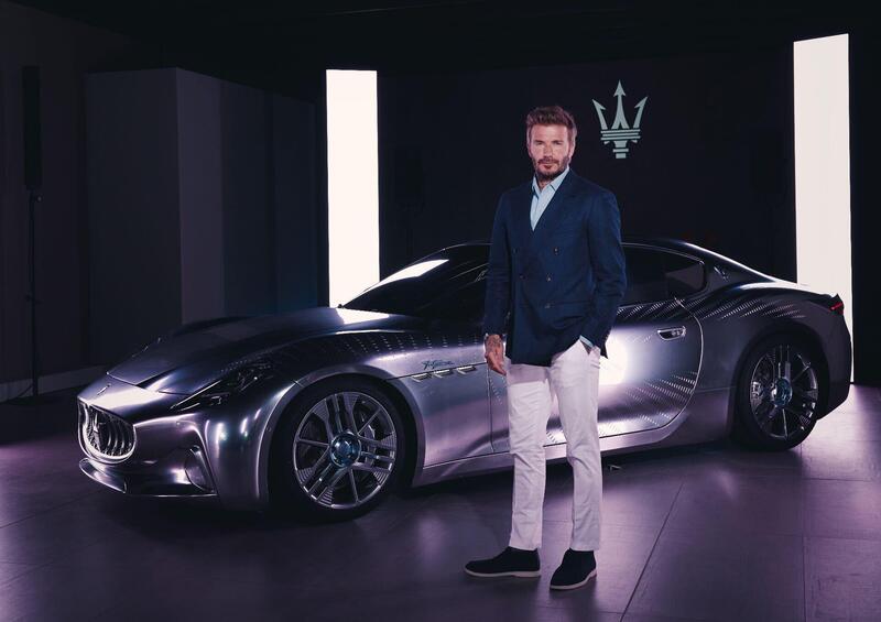 Maserati Luce e Maserati Prisma: David Beckham tiene a battesimo le one-off