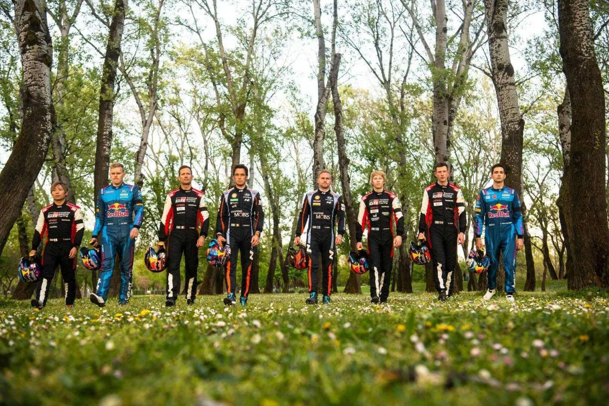 WRC Croazia D1. Neuville, Hyundai, in testa, Ogier e Rovanpera in Ritardo (4)
