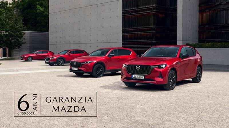 Mazda allunga la garanzia delle auto gratis a sei anni o 150.000 km  