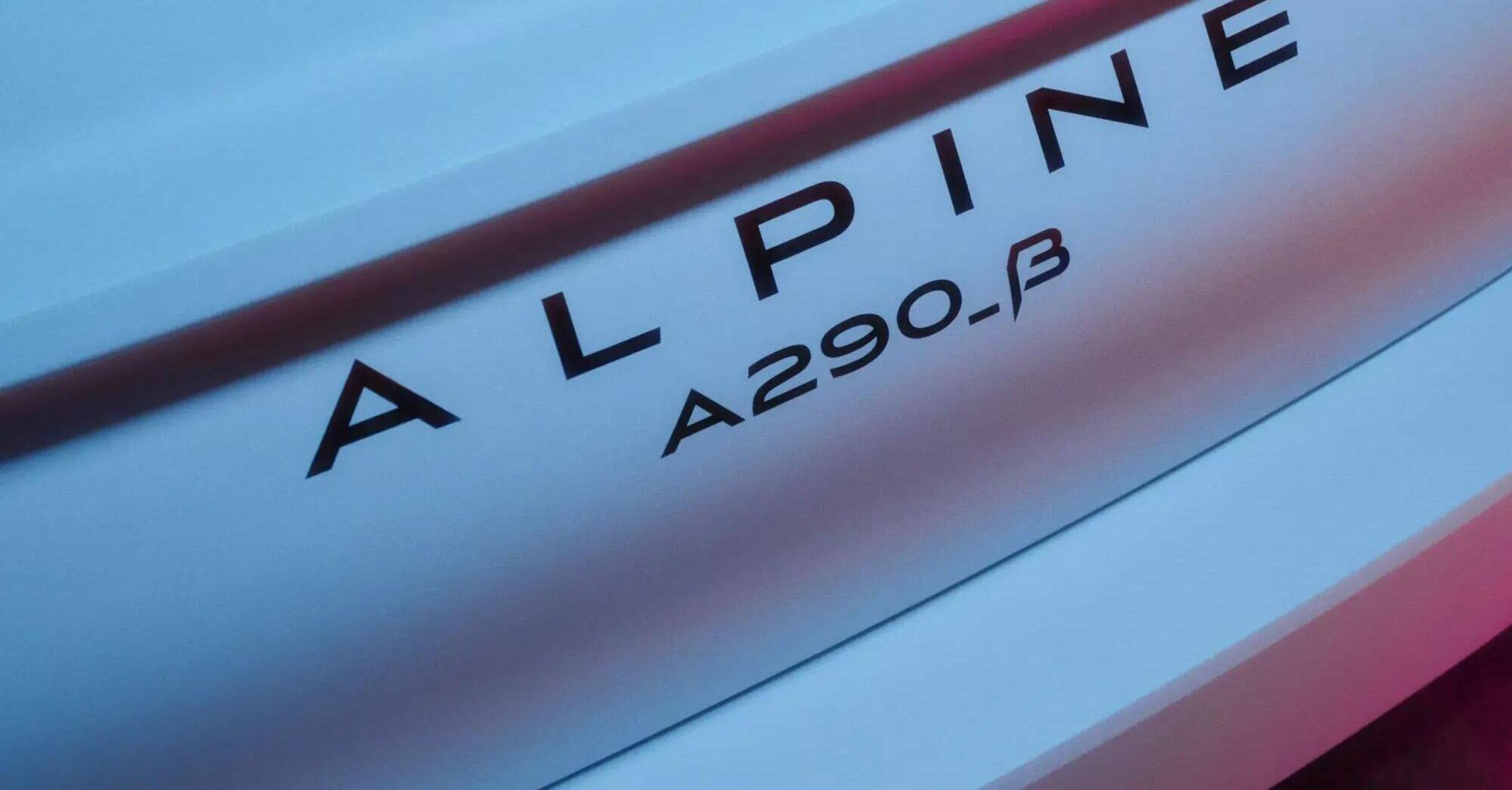 Alpine A290 Beta: il nome &egrave; ufficiale