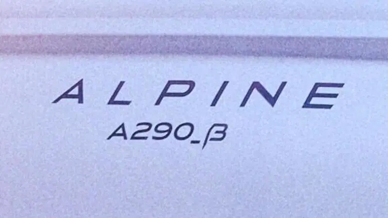 Alpine A290 Beta: il nome &egrave; ufficiale
