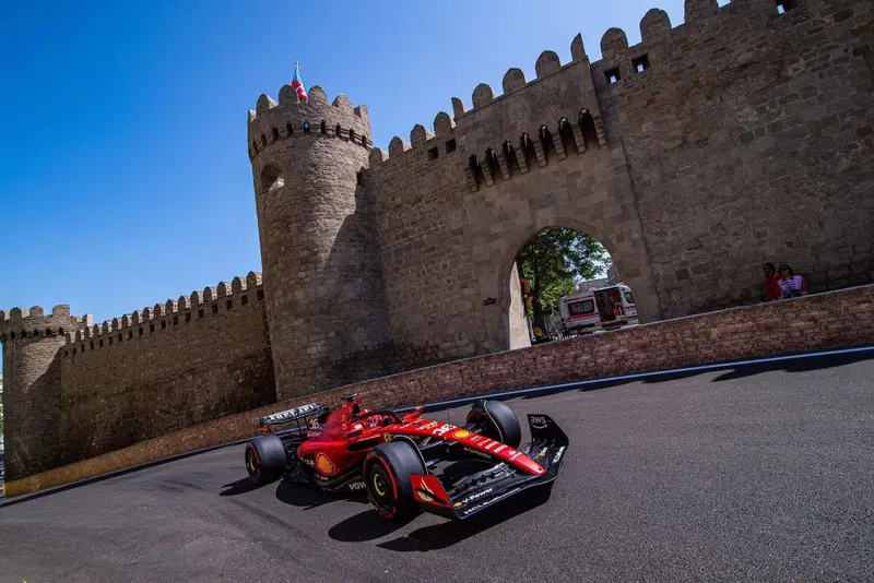 Leclerc nelle qualifiche del GP dell'Azerbaijan 2023 di F1 ha battuto le Red Bull
