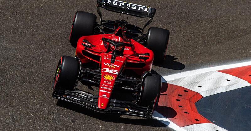 Griglia di partenza F1 GP Azerbaijan 2023: pole per Ferrari con Leclerc