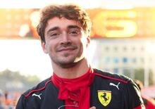 F1, GP Azerbaijan 2023. La pole riporta il sereno, Leclerc: “Amo la Ferrari”